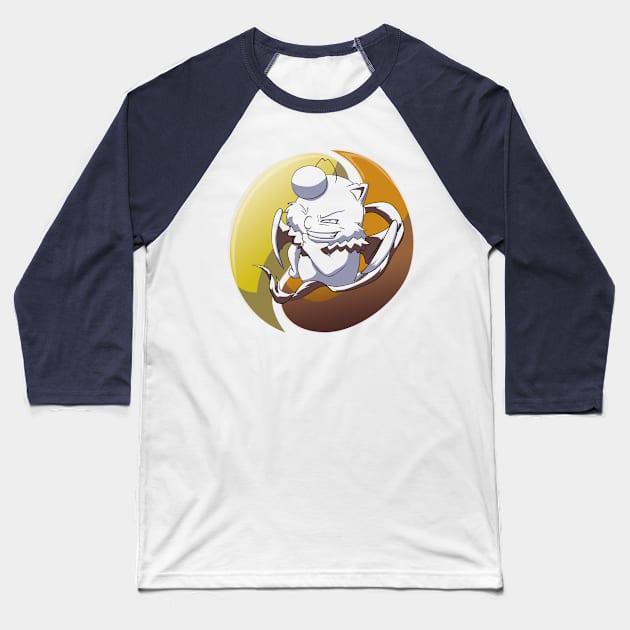 Bad Moogle Baseball T-Shirt by CapriToon